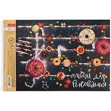 Купить Альбом для рисования Hatber, Sweet moments, А4, 40 листов, на спирали, в ассортименте — Фото №1