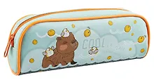 Купить Пенал-косметичка "Реально крутой Капибара", на молнии мягкий — Фото №1