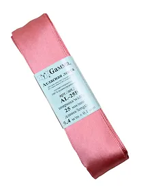 Купить Лента атласная №147 грязно-розовый (25мм х 5,4м) — Фото №1