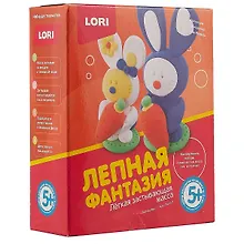 Купить Набор для творчества LORI Лепная фантазия Зайчишки — Фото №1