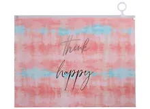 Купить Папка на молнии А4 "Pink print", с расширением — Фото №1