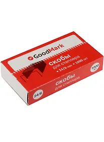 Купить Скобы №24/6 1000шт — Фото №1