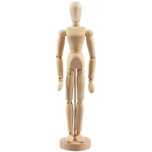 Купить Манекен человека 30см женский, дерево, Гамма — Фото №1