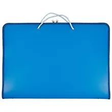Купить Папка на молнии, синяя, А3 — Фото №1