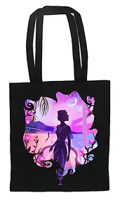 Купить Белая птица. Шоппер. Ночь нежна — Фото №1