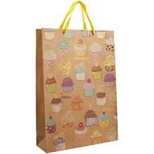 Купить Пакет А3 46*33*10 Сupcakes жен., бум.мат.ламинат — Фото №1