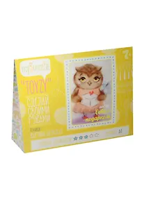 Купить Набор для творчества MySweeBe TOYZY "Картина из шерсти Сова с подарком" — Фото №1