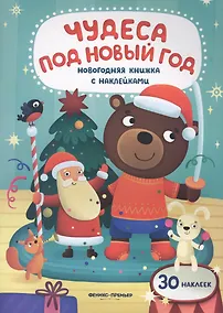Купить Чудеса под Новый год: книжка с наклейками — Фото №1