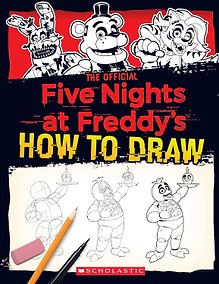Купить Five Nights at Freddy's How to Draw Пять ночей у Фредди Как рисовать / Книги на английском языке — Фото №1