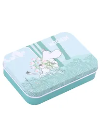 Купить Шкатулка MOOMIN Муми-тролль с букетом (9х7х3) (металл) (12-21695-MT-001) — Фото №1