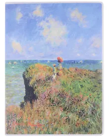 Купить Тетрадь в клетку "Моне Прогулка по скалам", 80 листов — Фото №1