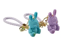 Купить Брелок Кролик вязаный (ПВХ) (7см) (12-05149-A030) Bookvalno — Фото №1