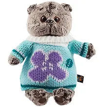 Купить Игрушка мягкая Budi Basa, Басик в весеннем свитере Ks19-141 — Фото №1