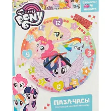 Купить Пазл-Часы 77 эл. Пони. Волшебные подружки+4 магнита — Фото №1