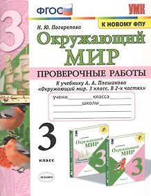 Купить Окружающий мир. Проверочные работы. 3 класс. К учебнику А.А. Плешакова "Окружающий мир. 3 класс. В 2-х частях" — Фото №1