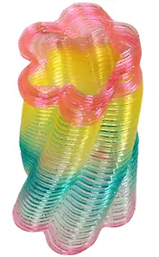 Купить Пружинка с блестками Цветочек (6,5см) (коробка) — Фото №1