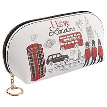 Купить Косметичка Лондон (PU) (11×23) (ПВХ бокс) (12-07248-6069-8) — Фото №1