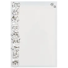 Купить Сменный блок для тетради на кольцах «Cats», 100 листов — Фото №1