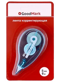 Купить Корректор лента 5мм*6м, блистер, GoodMark — Фото №1