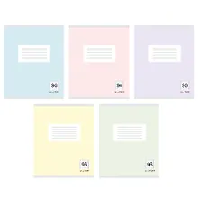 Купить Тетрадь 96л кл. "Классическая серия" мел.картон, офсет, ассорти — Фото №1