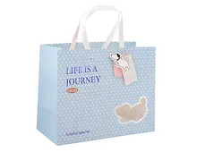 Купить Пакет А4 32*25,5*15 "Life is a journey" дет., бум.мат.ламинат — Фото №1