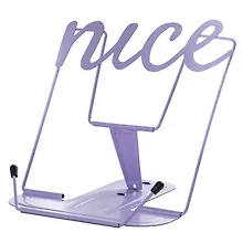 Купить Подставка для книг/учебников "ЛАВАНДА" лавандовая, металл., фигурная вырубка — Фото №1