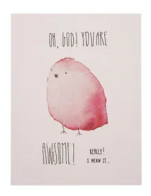 Купить Открытка одинарная "You're awesome" — Фото №1