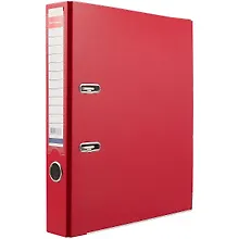 Купить Папка архивная 50мм А4 "Business" арочн.механизм, красный — Фото №1