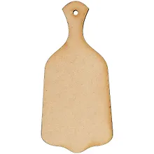 Купить Заготовка деревянная, Полноцвет, Разделочная доска, "Сарафан" — Фото №1