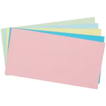 Купить Конверт для денег "Pastel" 5шт/упак, ассорти — Фото №1