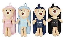 Купить Пенал-косметичка "Little bear" с игрушкой, ассорти — Фото №1