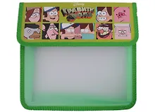 Купить Папка для тетрадей А5 "Гравити Фолз" 2отд., пластик, липучка, инд.уп. — Фото №1