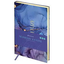 Купить Ежедневник недат. А5 136л "Mesmerize journal. Eternal" иск.кожа, тон. блок, фольгир. срез — Фото №1