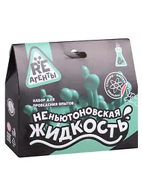 Купить Научно-познавательный набор "Неньютоновская жидкость", зеленая, модели RE-агенты — Фото №1