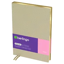 Купить Ежедневник недат. А5 136л "Metallic" иск.кожа, зол. срез, золотой металлик — Фото №1