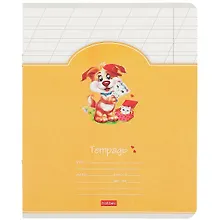 Купить Тетрадь в косую линейку Hatber, "Лохматики", 12 листов, в ассортименте — Фото №1