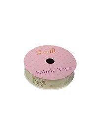 Купить Тесьма хлопковая домики зеленые (11001208) (2,0см х1,8см) (бобина) — Фото №1