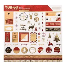 Купить Чипборд для скрапбукинга с фольгированием "Загадай желание" — Фото №1