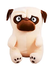 Купить Мягкая игрушка сердитый Мопс (50х35) — Фото №1