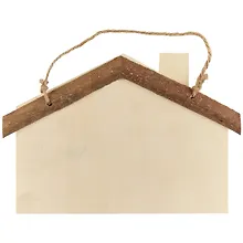 Купить Заготовка ключница Домик с бечевкой, 23*15см деревянная 11-02610-2610-2 — Фото №1