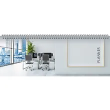 Купить Планинг недат. 56л "Офисные будни" настольный, 7БЦ, глянц.лам, офсет — Фото №1