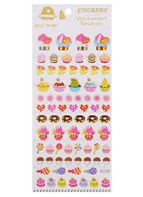 Купить Наклейки фольгированные Капкейки SLC-08 — Фото №1