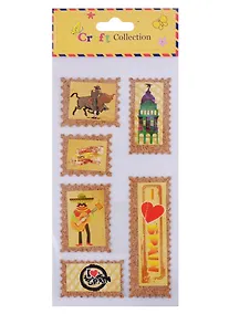 Купить Наклейки пробка  Испания, микс — Фото №1