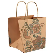 Купить Подарочный пакет для цветов в горшке, 16 х 14 х 16 см — Фото №1