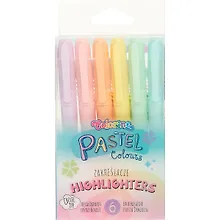Купить Текстовыделители Colorino, Pastel, 6 цветов — Фото №1