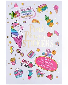 Купить Pink Power Stickers. Более 555 наклеек для сильных духом девчонок! — Фото №1