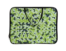 Купить Папка на молнии А4 ткань нейлон, шнур. ручки, дизайн тип 7 — Фото №1