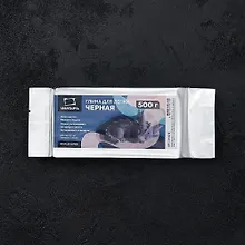 Купить Глина для лепки 500гр черная, Малевичъ — Фото №1