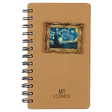 Купить Записная книжка «My econote. Звёздная ночь», 200 страниц — Фото №1