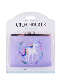 Купить Кошелек с застёжкой Единорог Live your dreams (PU) (10×9) (блистер) (12-11592-ZY-10) — Фото №1